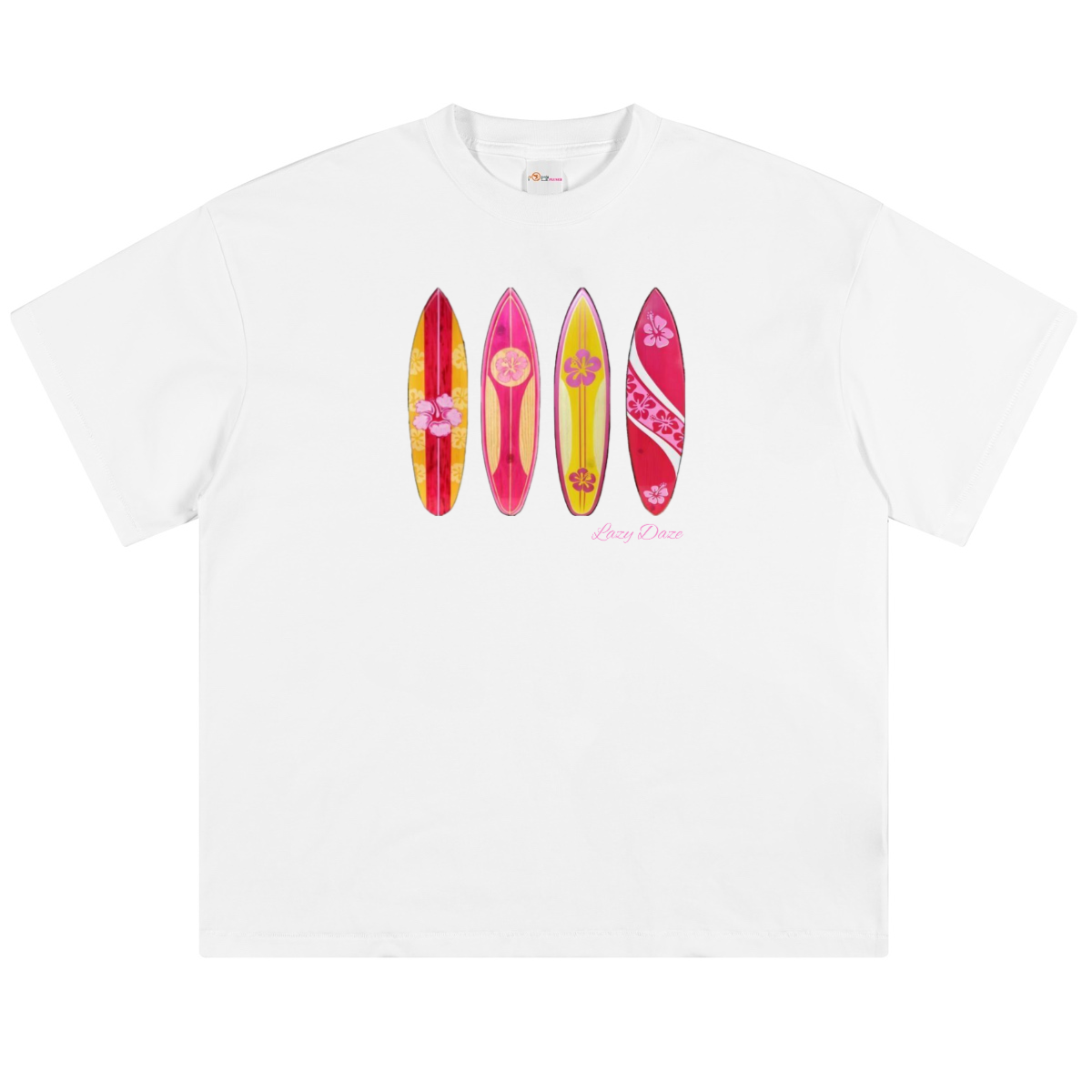 "SURF" Oversized Tee