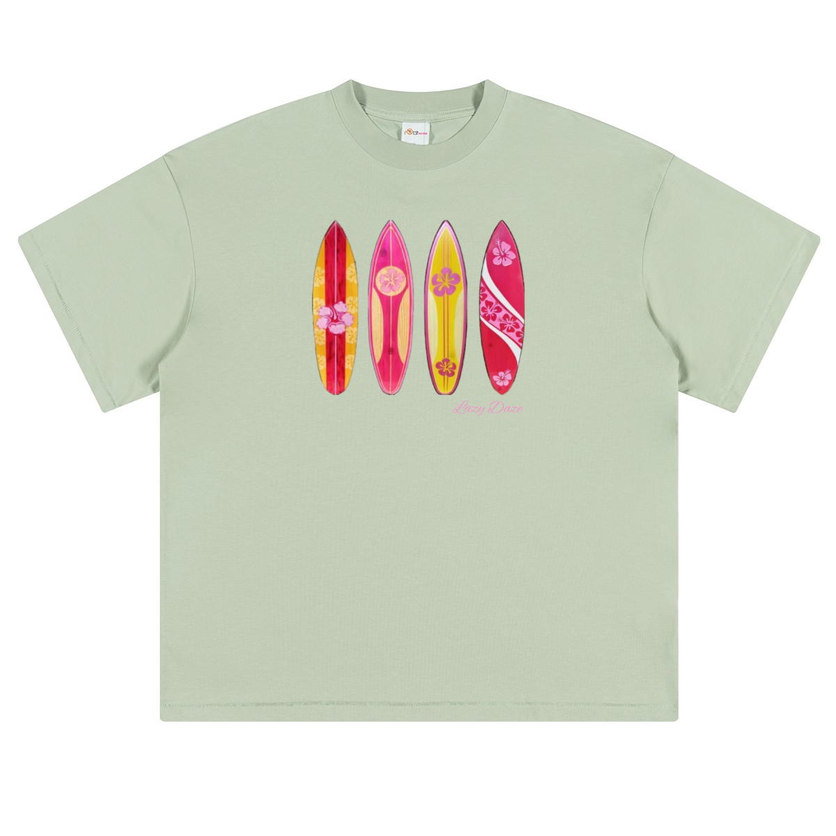 "SURF" Oversized Tee